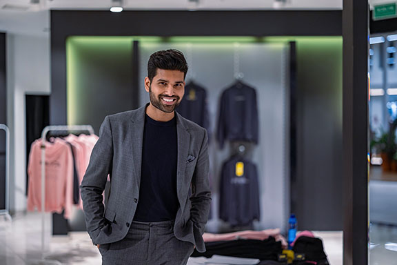 man in business suit